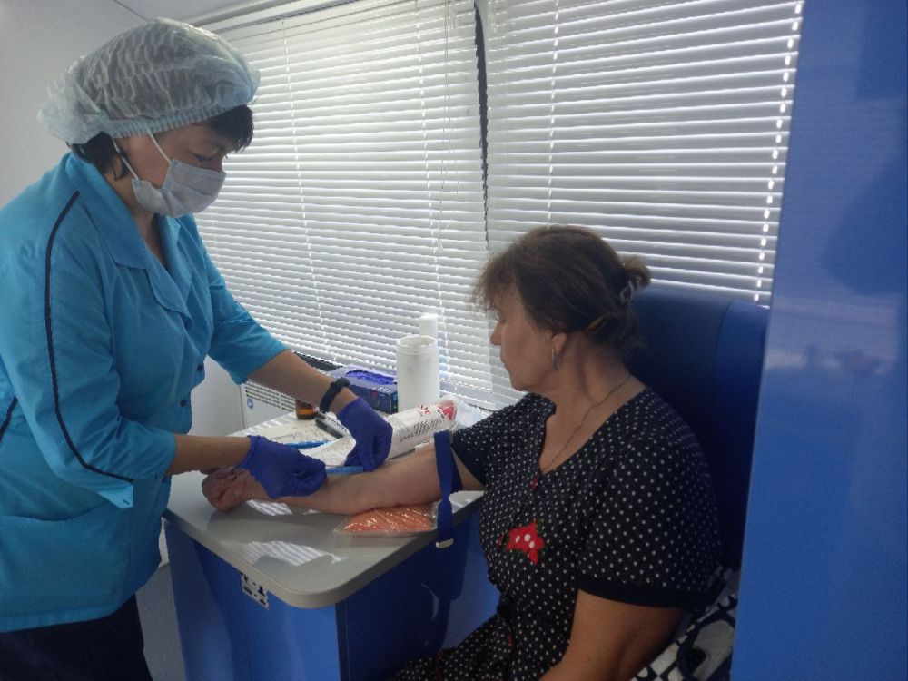 Выездная бригада Зимогорьевской городской больницы продолжает работу в отдаленных населенных пунктах