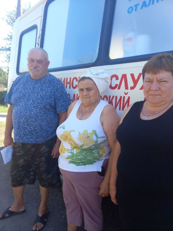 Передвижной ФАП продолжает свою работу на территории Славяносербского района