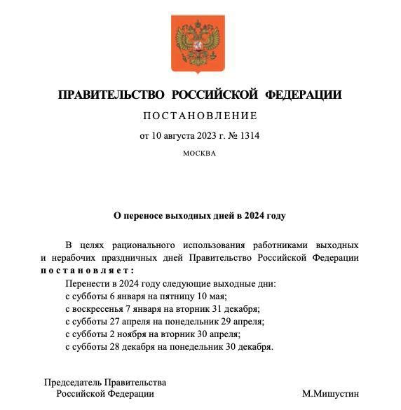 ������������� ��������� ����������� � �������� ��� � 2024 ����