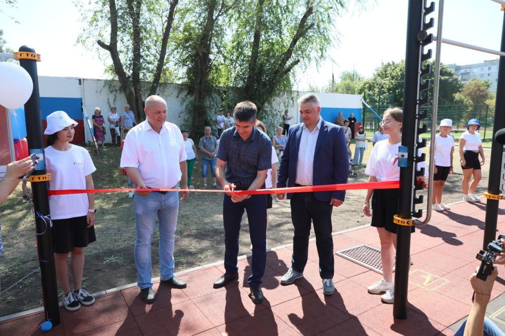 Фонд «Наш спорт» открыл в Луганске новую площадку для сдачи норм комплекса ГТО