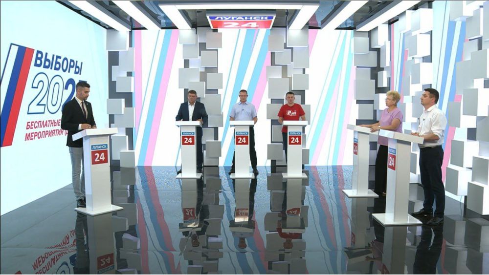 Ольга Бас: Вчера приняла участие в первых теледебатах на республиканском телеканале «Луганск 24»