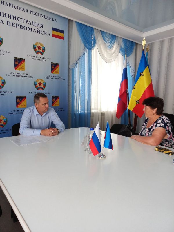 Андрей Губарев: ПРИЕМ ГРАЖДАН. Сегодня на базе Администрации города Первомайска провел прием граждан