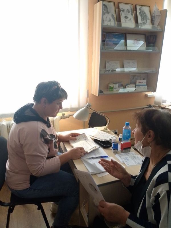 Врачи Первомайской ЦГМБ вакцинируют население отдаленных населенных пунктов в ходе выездных приемов