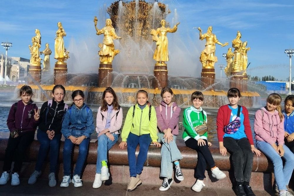 Воспитанники центра детского и юношеского творчества «Мечта» отправились в Москве