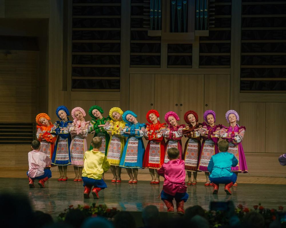 Дети из новых регионов приняли участие в XX фестивале «Москва встречает друзей»