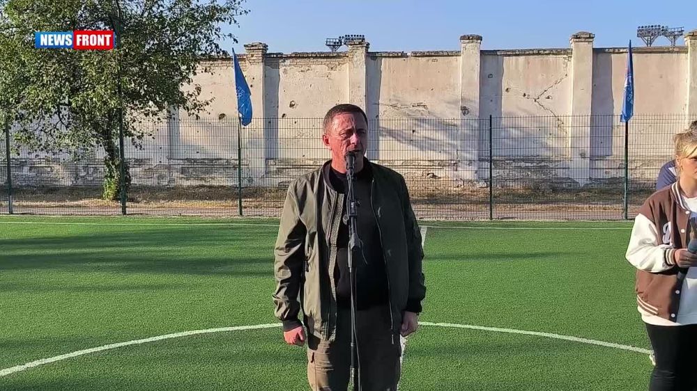 В Северодонецке открыли школу футбола Андрея Соломатина