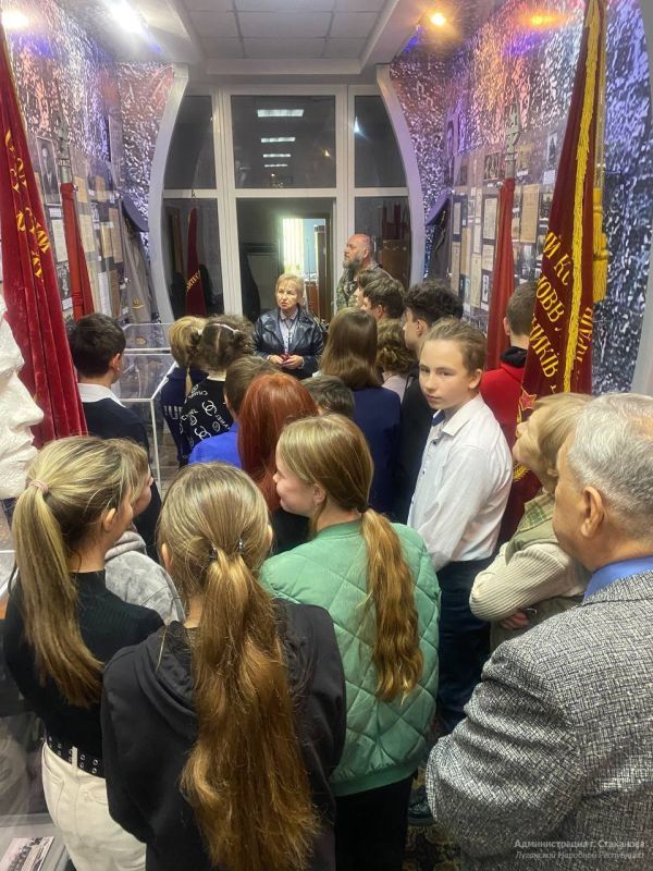 В центре исторического наследия города Ирмино и стахановского движения состоялась встреча, посвященная Героям Социалистического Труда