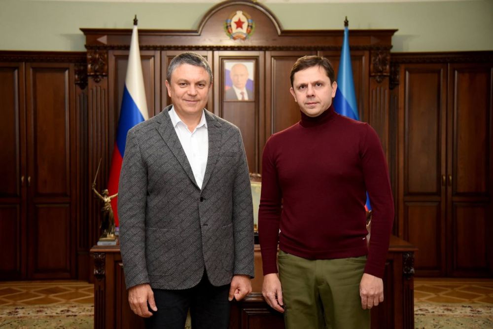 Леонид Пасечник: Встретился с коллегой – губернатором Орловской области Андреем Клычковым