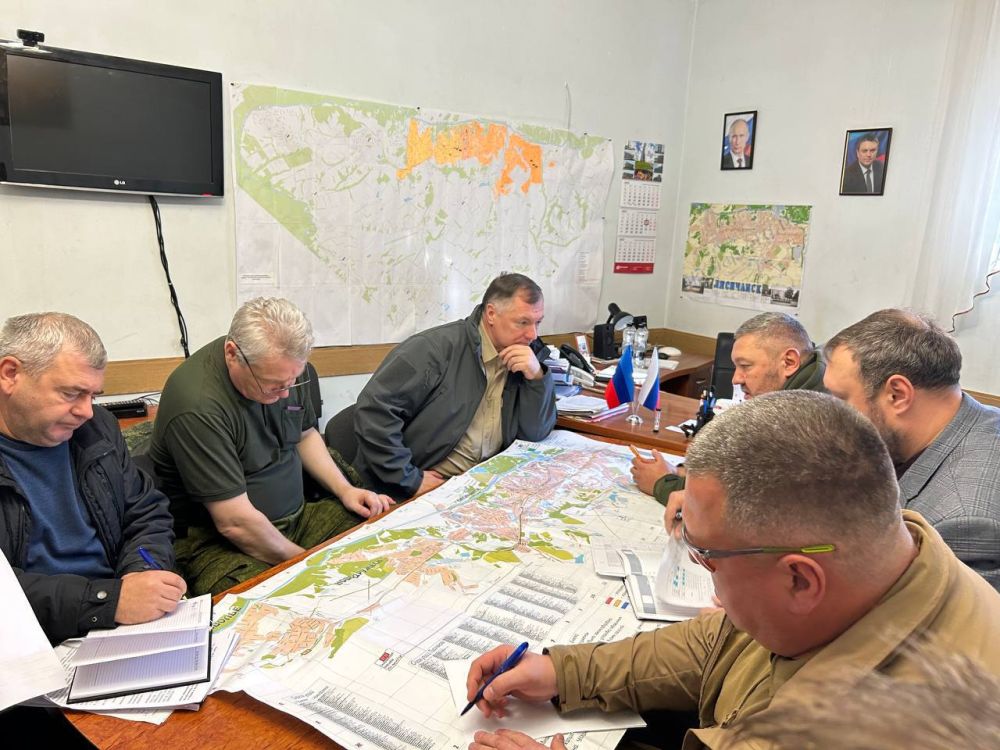 Марат Хуснуллин: После ДНР проехал по городам Луганской Народной Республики и начал рабочий день в Лисичанске