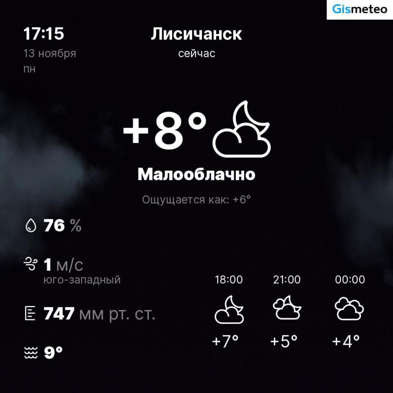 ������ �� ���� MeteoBot
