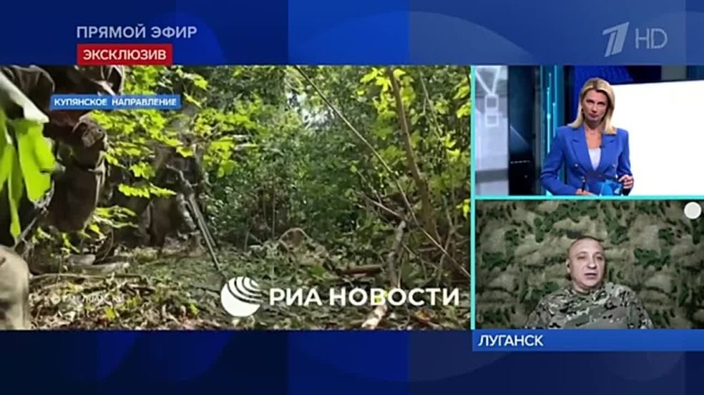 Андрей Марочко: На «Первом канале» обсудили с Русланом Осташко @OstashkoNews и Олесей Лосевой @Losevatalks ситуацию на Купянском направлении