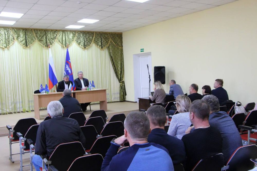28 ноября состоялась вторая Конференция Меловского местного отделения Всероссийской политической партии "ЕДИНАЯ РОССИЯ"