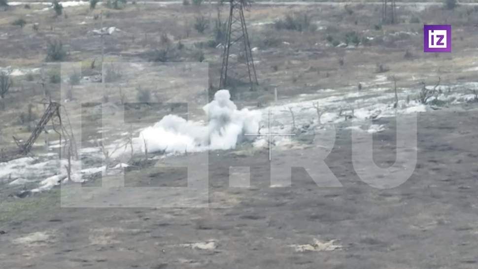 Бойцы «Барс-12» одним выстрелом уничтожили украинский опорный пункт