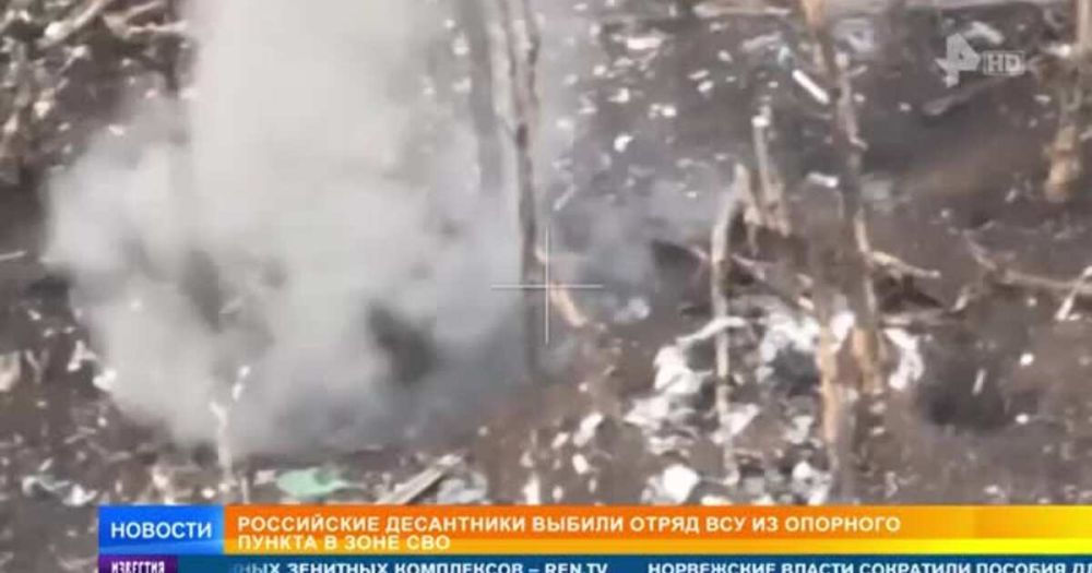 «Известия» показали работу боевых машин десанта в ЛНР