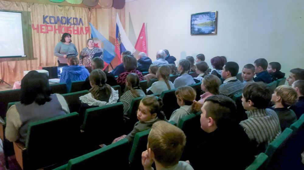 В Антрацитовском муниципальном округе прошло мероприятие, посвященное Дню чествования участников ликвидации последствий аварии на Чернобыльской АЭС