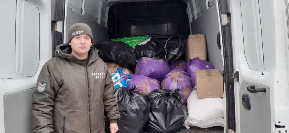 Сергей Колягин: Общероссийское общественное движение «НАРОДНЫЙ ФРОНТ «ЗА РОССИЮ» доставило гуманитарный груз в г. Попасная