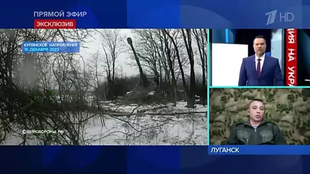 Андрей Марочко: На «Первом канале» обсудили с Русланом Осташко @OstashkoNews и Олесей Лосевой @Losevatalks ситуацию на Купянском направлении
