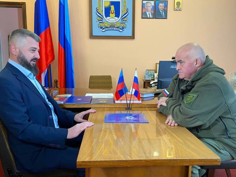 #КомандаСитникова. Костромская область развивает социальные и экономические связи с Меловским районом Луганской Народной Республики. Губернатор Сергей Ситников обсудил направления сотрудничества с главой муниципалитета Олегом Савченко