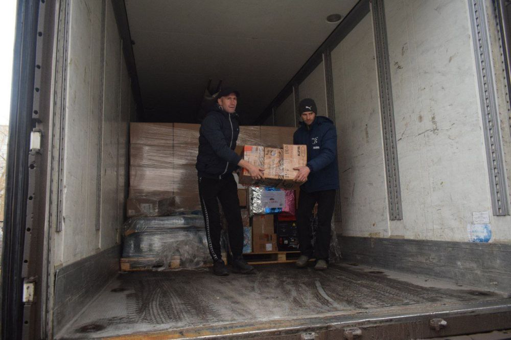 Сергей Колягин: Сегодня, 22 декабря, в Первомайск прибыл грузовой автомобиль из Калужской области