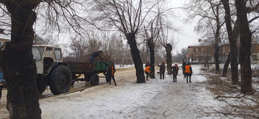 Сергей Колягин: Продолжается работа по ликвидации последствий непогоды, которая разыгралась в течении недели с 8 декабря текущего года