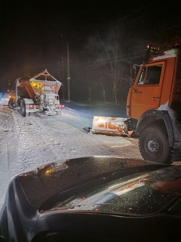 Сергей Соловьев: Работа коммунальных служб в снег не останавливается