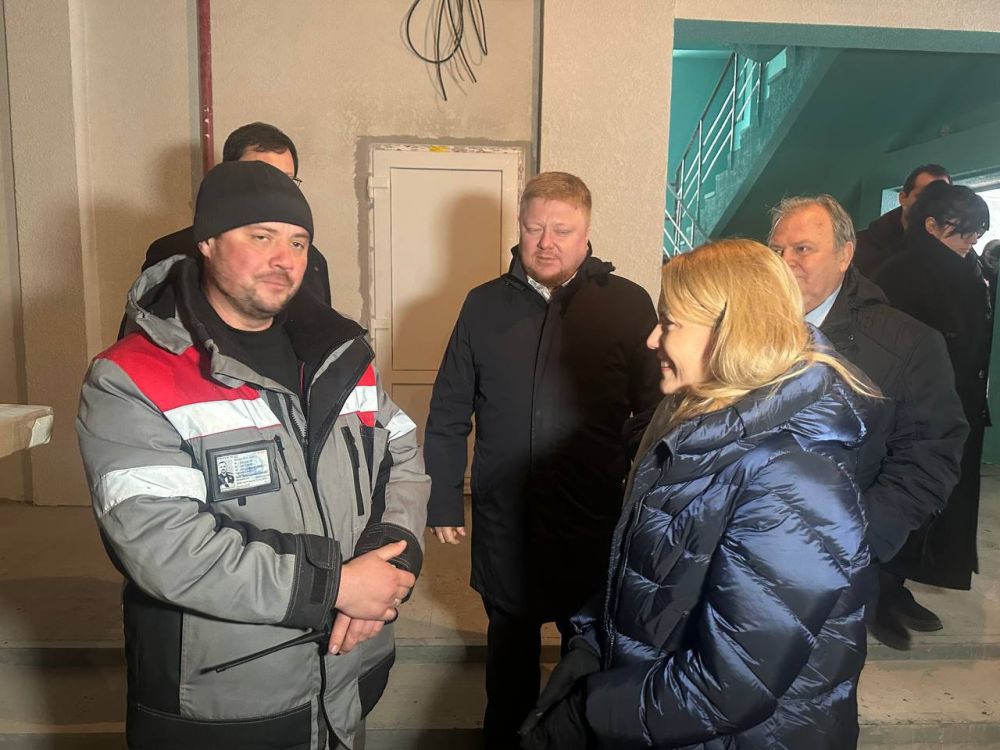 Дарья Лантратова: В Северодонецке заехали посмотреть, как идет ремонт колледжа промышленно-строительных и бытовых технологий