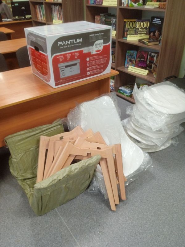 Сергей Колягин: Учреждения культуры городского круга округа город Первомайск продолжают пополняться новой техникой и оборудованием в рамках взаимодействия с Президентским фондом культурных инициатив и Министерством культуры Луганской Народной Республики