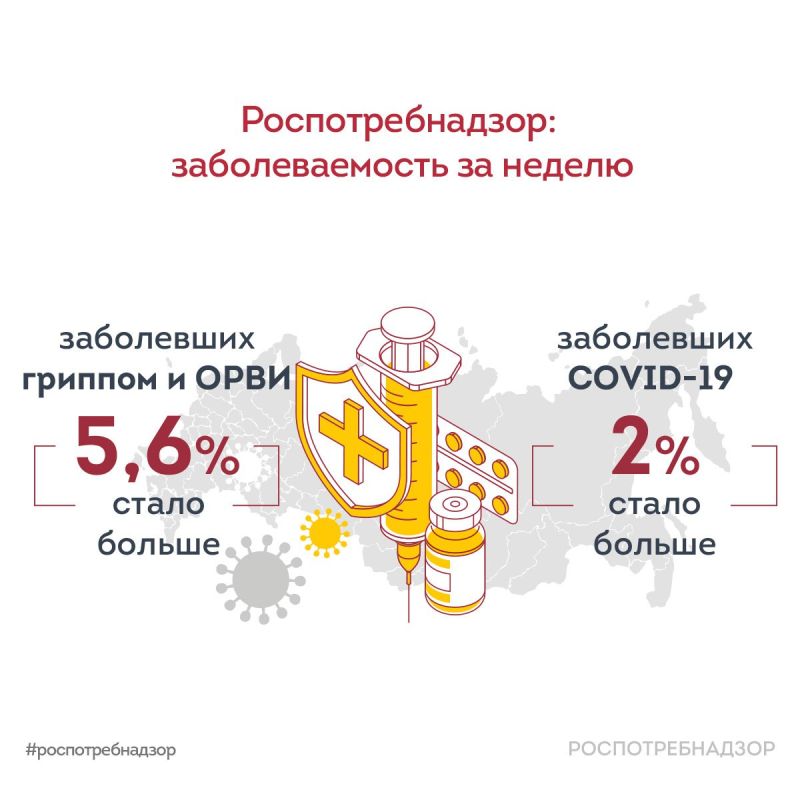�� ������ �������������� ������� � ���� ������� �� 5,6%, COVID-19 � �� 2%