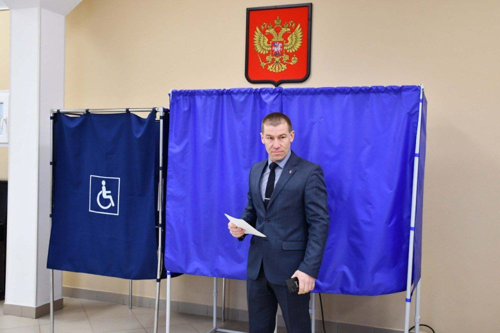 Сергей Колягин: Свой выбор сделал - проголосовал за Россию, за ее стабильное будущее!