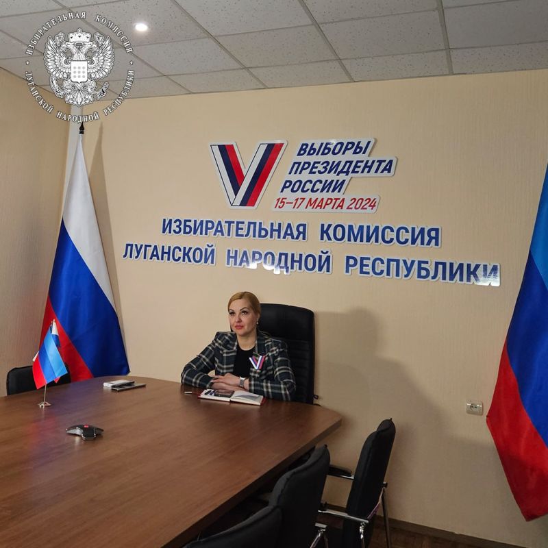 Председатель Избиркома ЛНР Елена Кравченко приняла участие в 163-е заседании ЦИК России