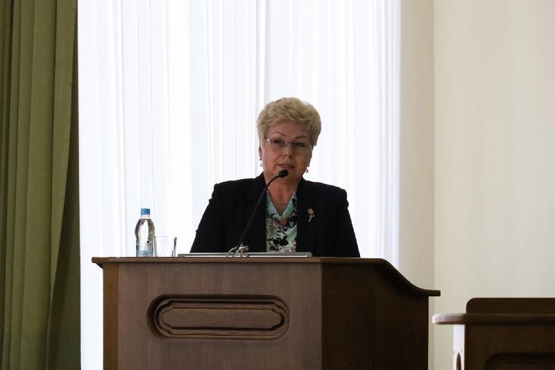 Ольга Бас представила Народному Совету информацию о своей деятельности за 2023 год