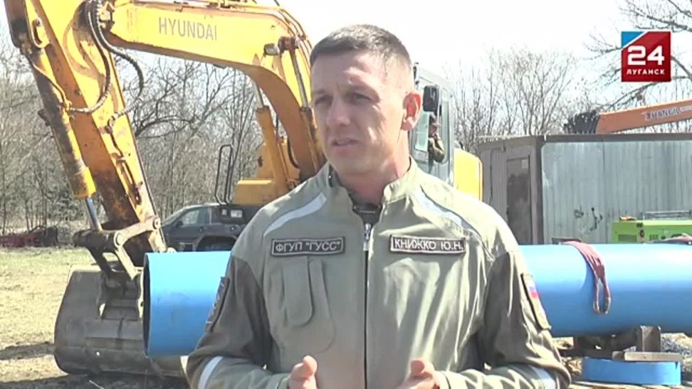 Продолжаются работы по восстановлению инфраструктуры дополнительного водозабора