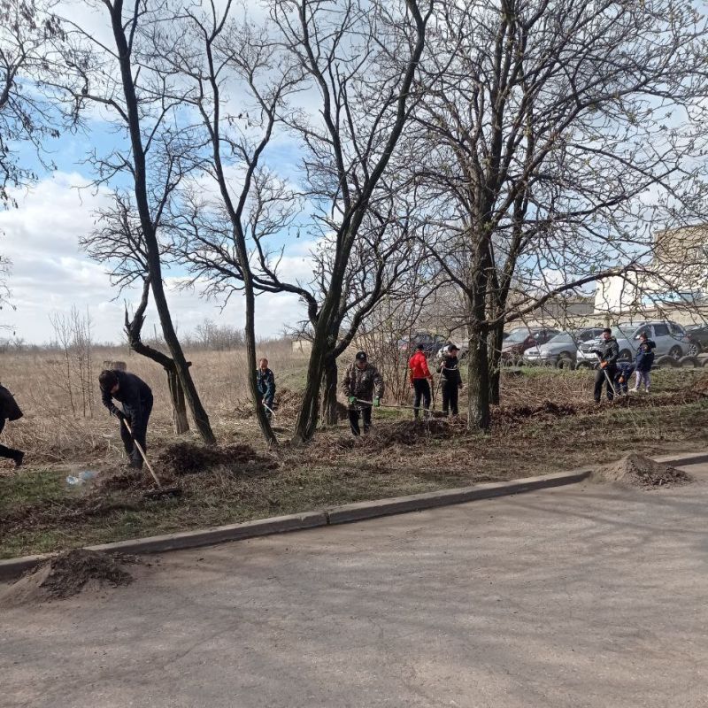 Сергей Колягин: Не остались в стороне от общереспубликанской акции «Чистая Республика» и наши первомайские спасатели!
