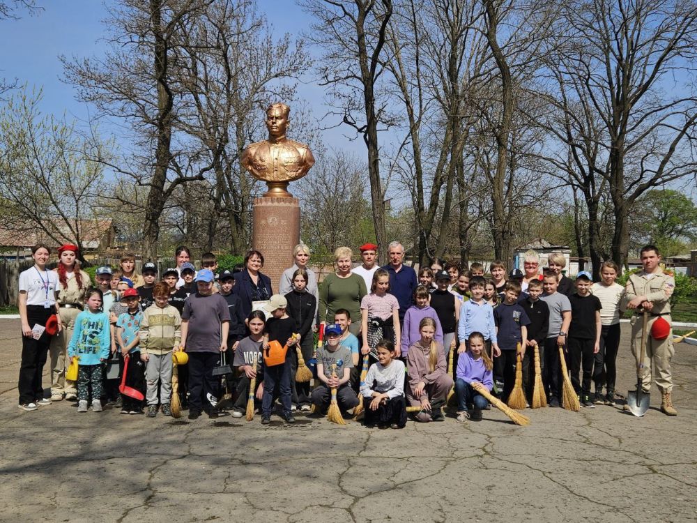 Ольга Бас: Второй урок истории прошел в городе Алмазная муниципального округа Стаханова