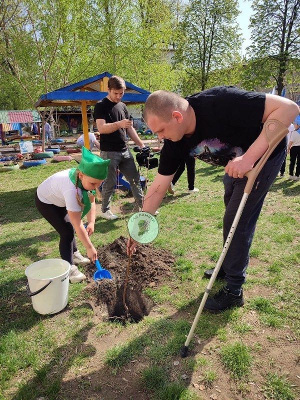 Дошкольники приняли участие в Международной акции «Сад Памяти»