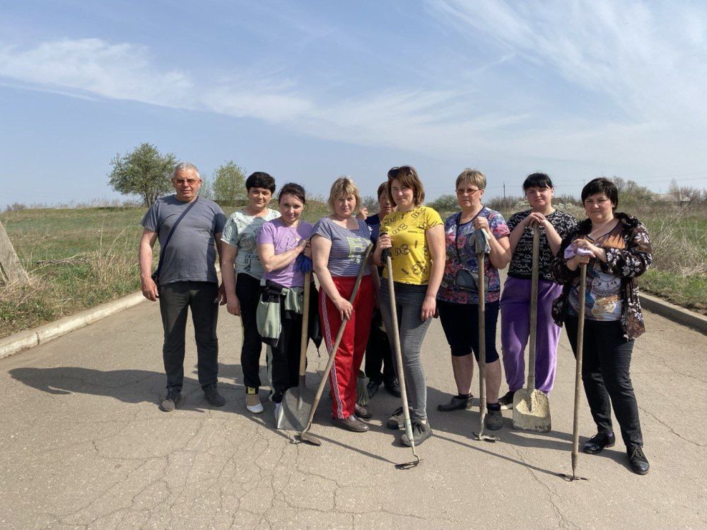 Сергей Колягин: В населенных пунктах городского округа город Первомайск активно продолжается проведение мероприятий по благоустройству территорий в рамках акции «Чистая Республика»