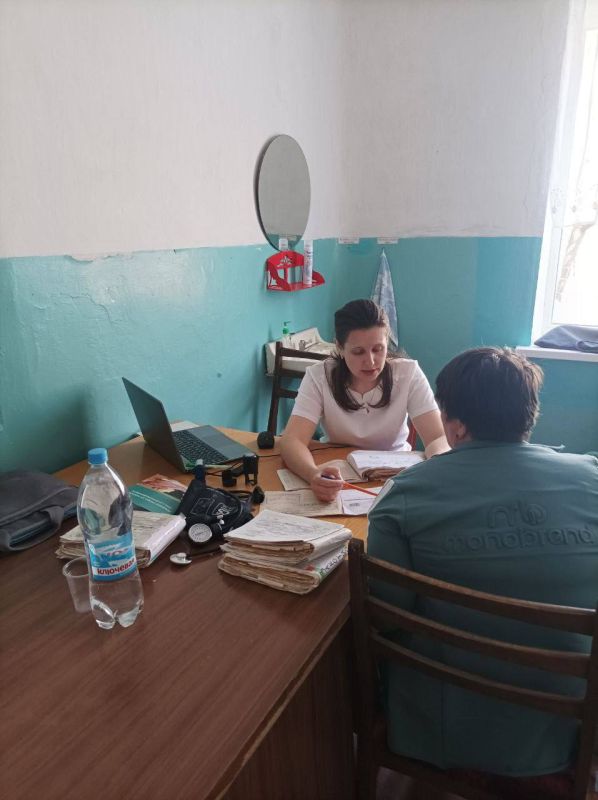 «Поезд здоровья» продолжает свою работу в г. Зимогорье