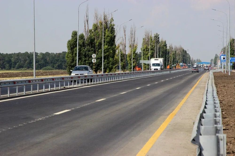 Росавтодор продолжает комплексную работу по обустройству и развитию недавно получивших федеральный статус трасс на территории Луганской Народной Республики