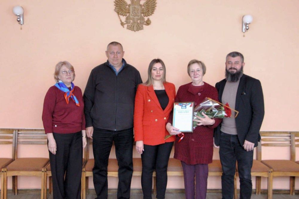 Олег Савченко: Поздравил с Юбилеем Жукову Галину Михайловну – активистку и волонтёра, чья многолетняя деятельность заслужила признание, и уважение среди жителей села Диброво