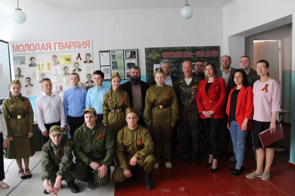 Олег Савченко: В Великоцкой средней школе состоялось открытие Зала Боевой Славы историко-краеведческого музея имени героя Советского Союза Назаренко Николая Николаевича