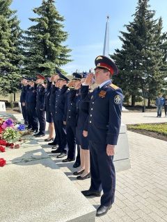 Северодонецкие следователи приняли участие в памятных мероприятиях в честь годовщины Победы в Великой Отечественной войне