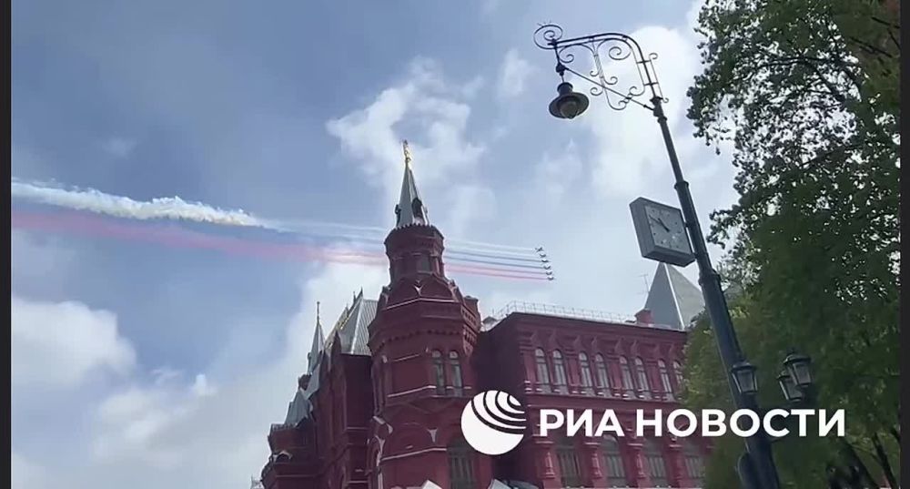 На Красной площади завершился Парад в честь Дня Победы