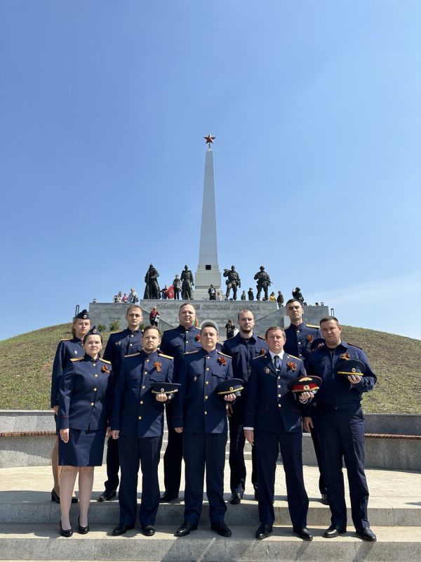 Северодонецкие следователи приняли участие в памятных мероприятиях в честь годовщины Победы в Великой Отечественной войне