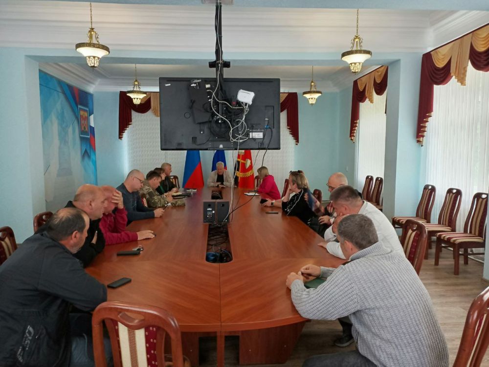Сергей Козенко: В оперативном режиме провели заседание штаба территориальной обороны города Краснодона