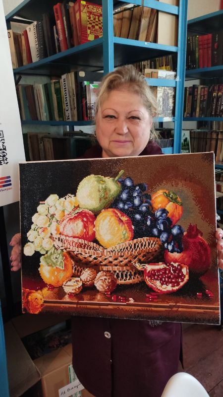 Занятия "Алмазной мозаикой" больше похоже на медитативное занятие