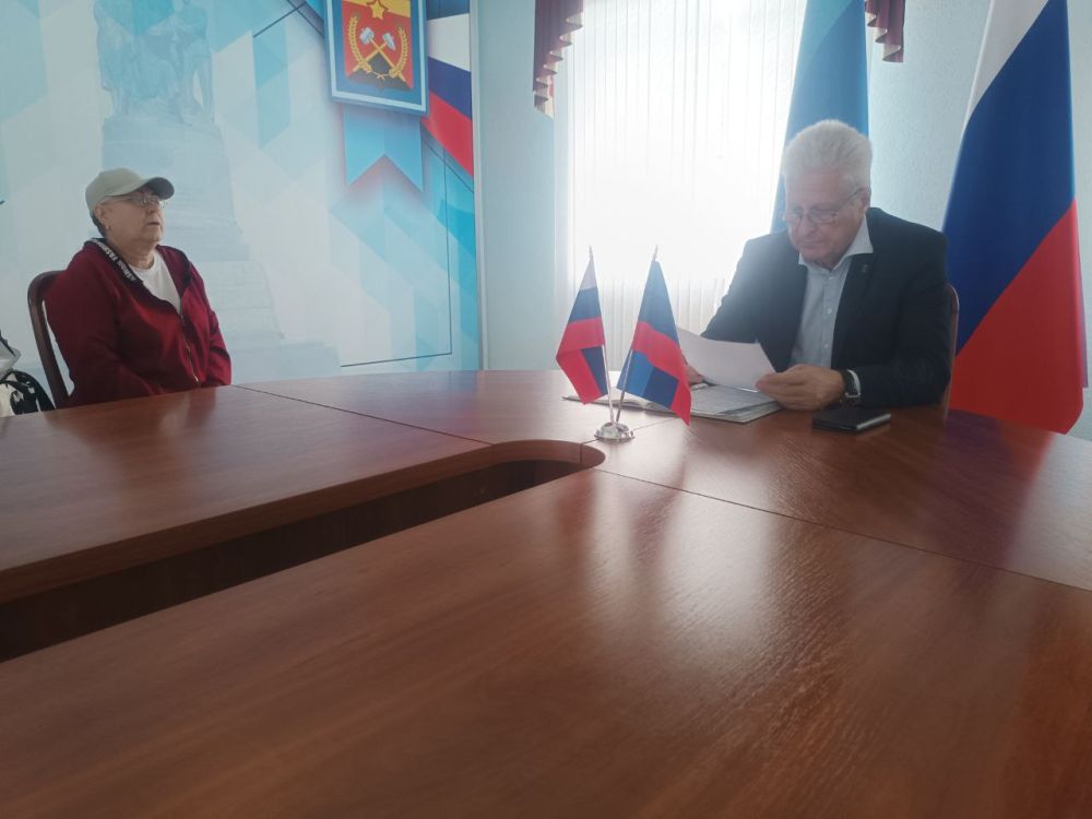 Сергей Козенко: Сегодня, согласно графику, провел личный прием граждан