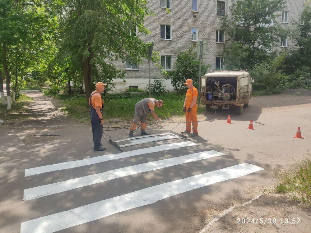В ходе работ по благоустройству Молодогвардейск заметно преобразился