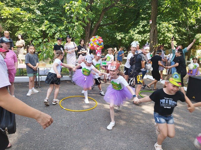 Задорно и шумно отметили День защиты детей