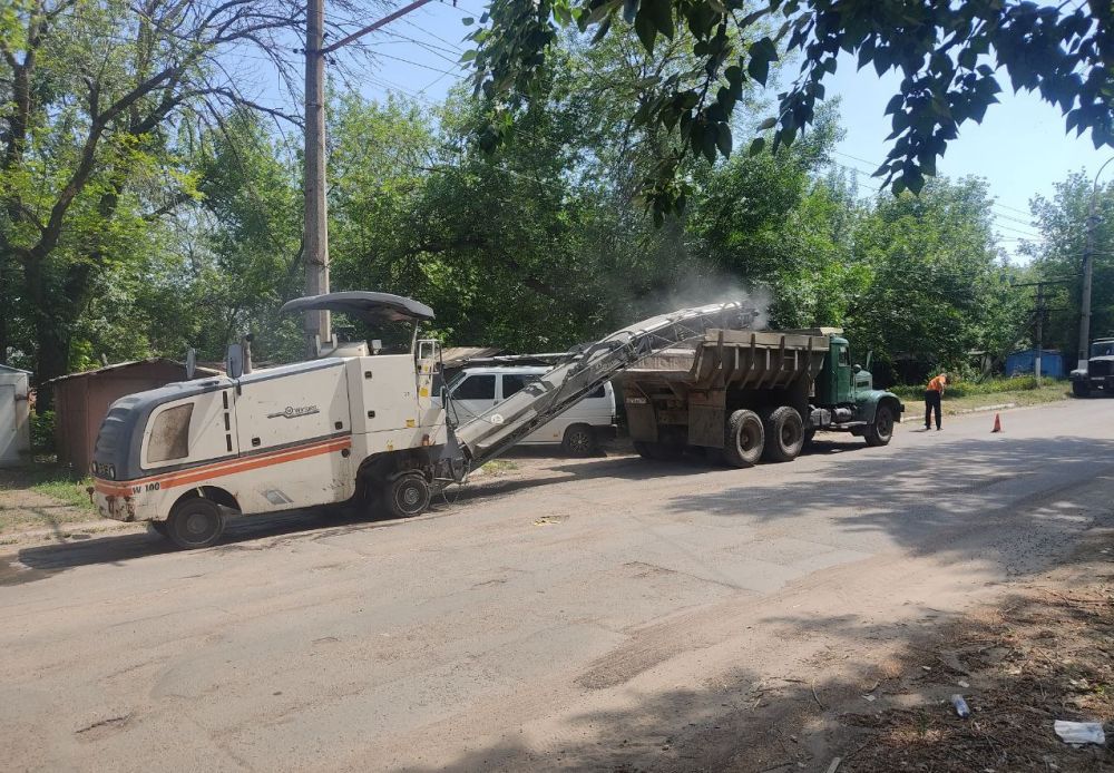В Молодогвардейске приступили к ремонту дорог