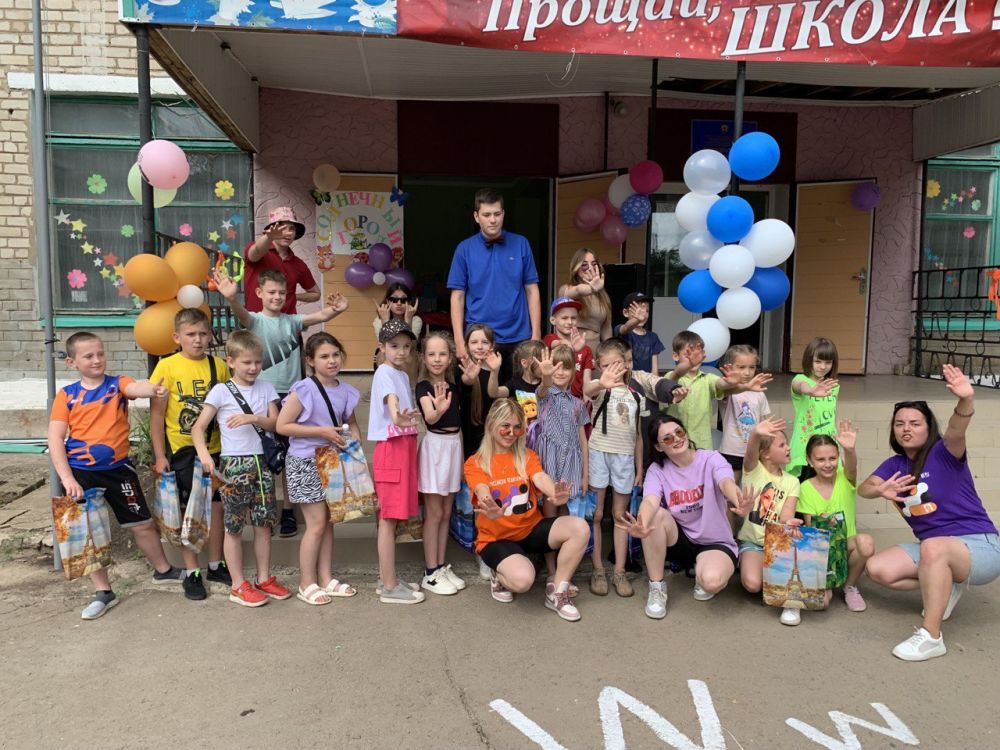 В Суходольске работает пришкольная площадка